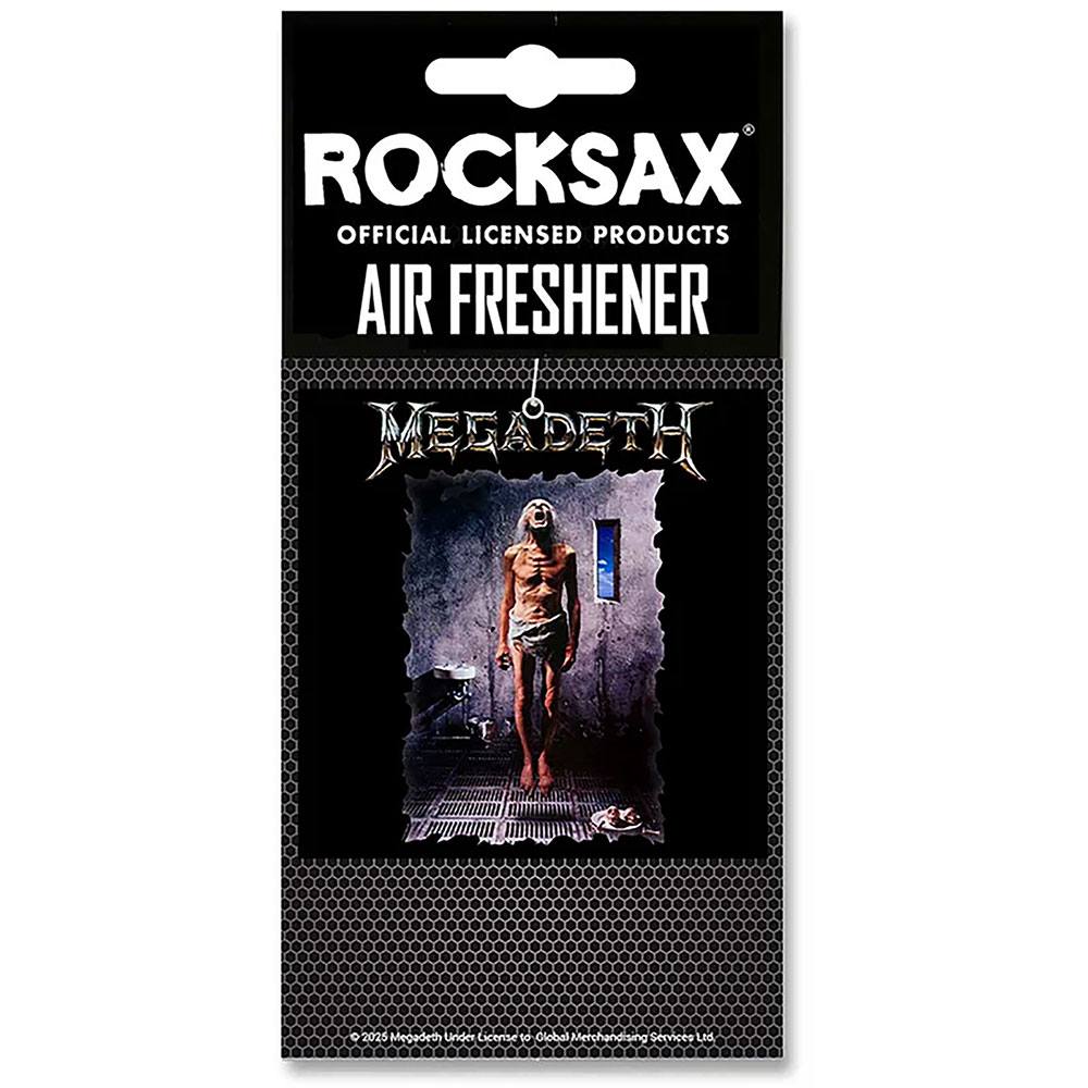 Rocksax Megadeth - Extinction Air freshener - Black